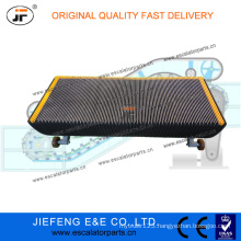 JFHyundai Escalator Step 1000mm 35 Degree Black Color Aluminum Escalator Step